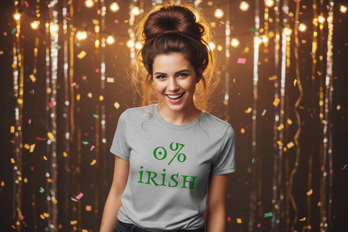 Athletic grey - brunette with messy bun