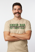 Cheer Dad with big mustache