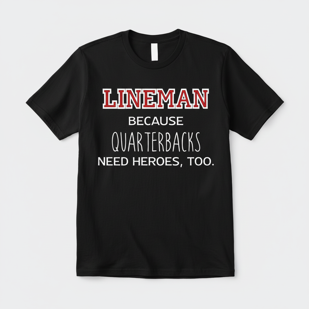 Lineman Heroes T-Shirt Mockup