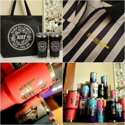 Small Business Branding Portfolio Collage
