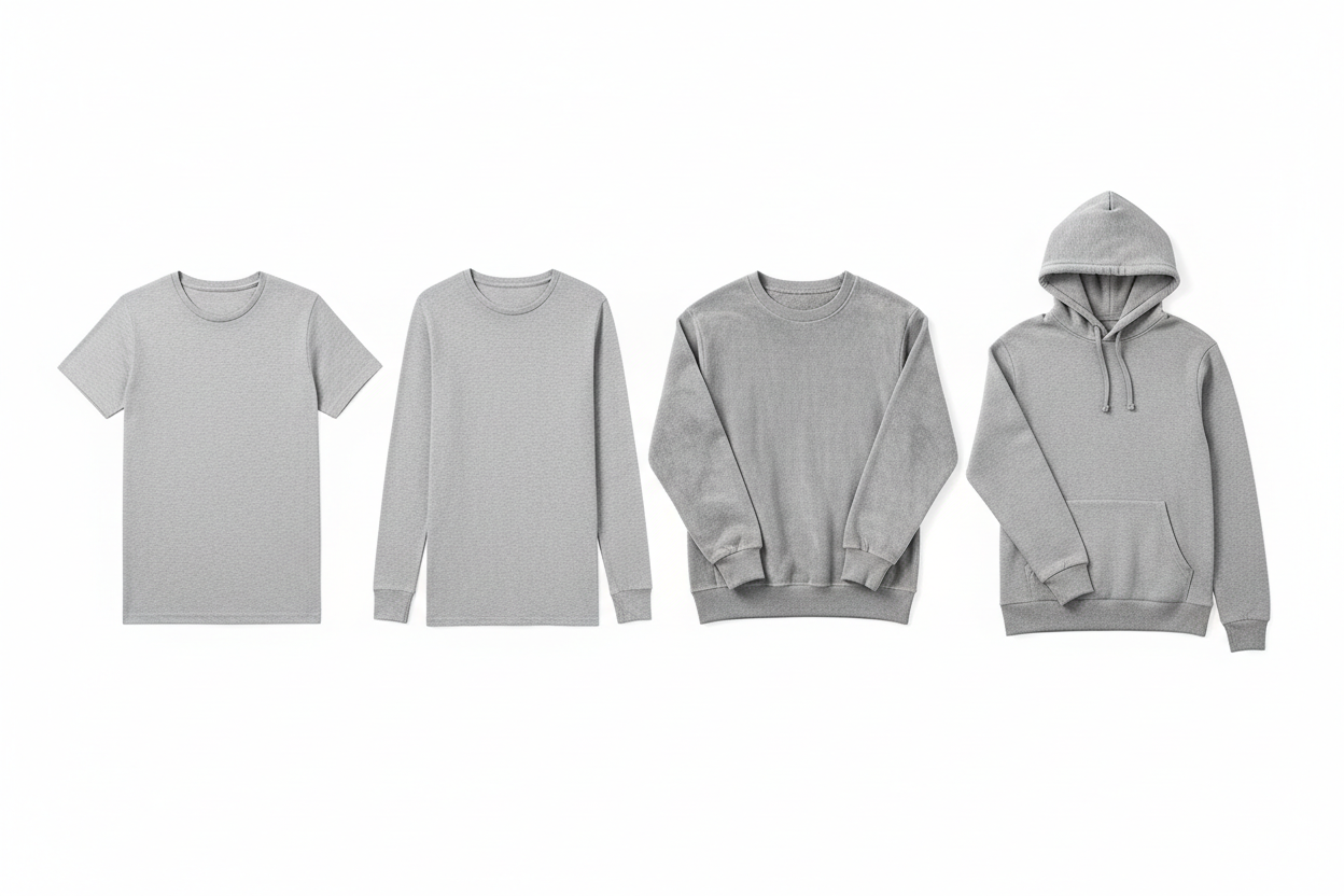 Updated sleeve length comparison