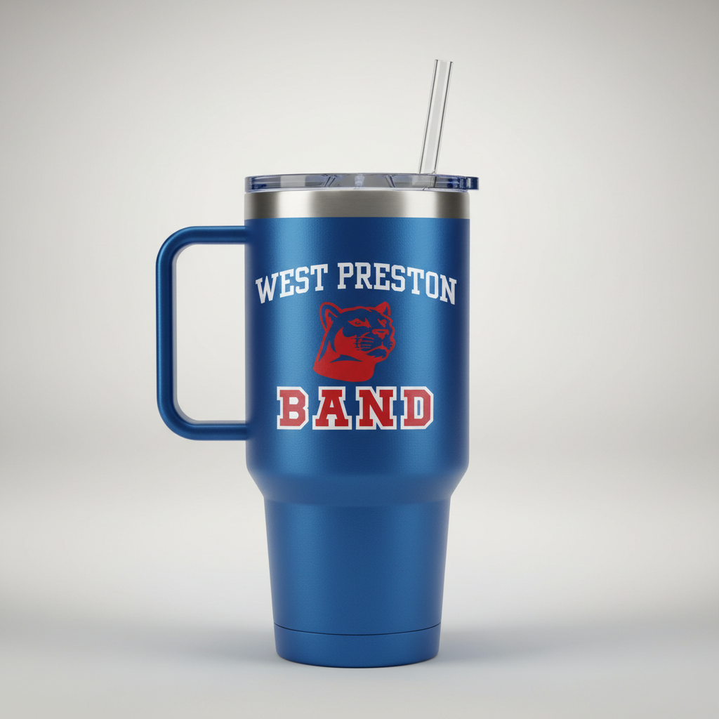 West Preston Band Blue Stanley Cup
